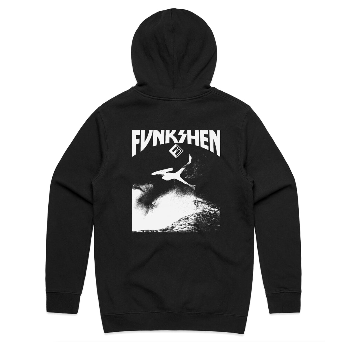 Funkshen 'Invert 2.0' Hooded Jumper - Black