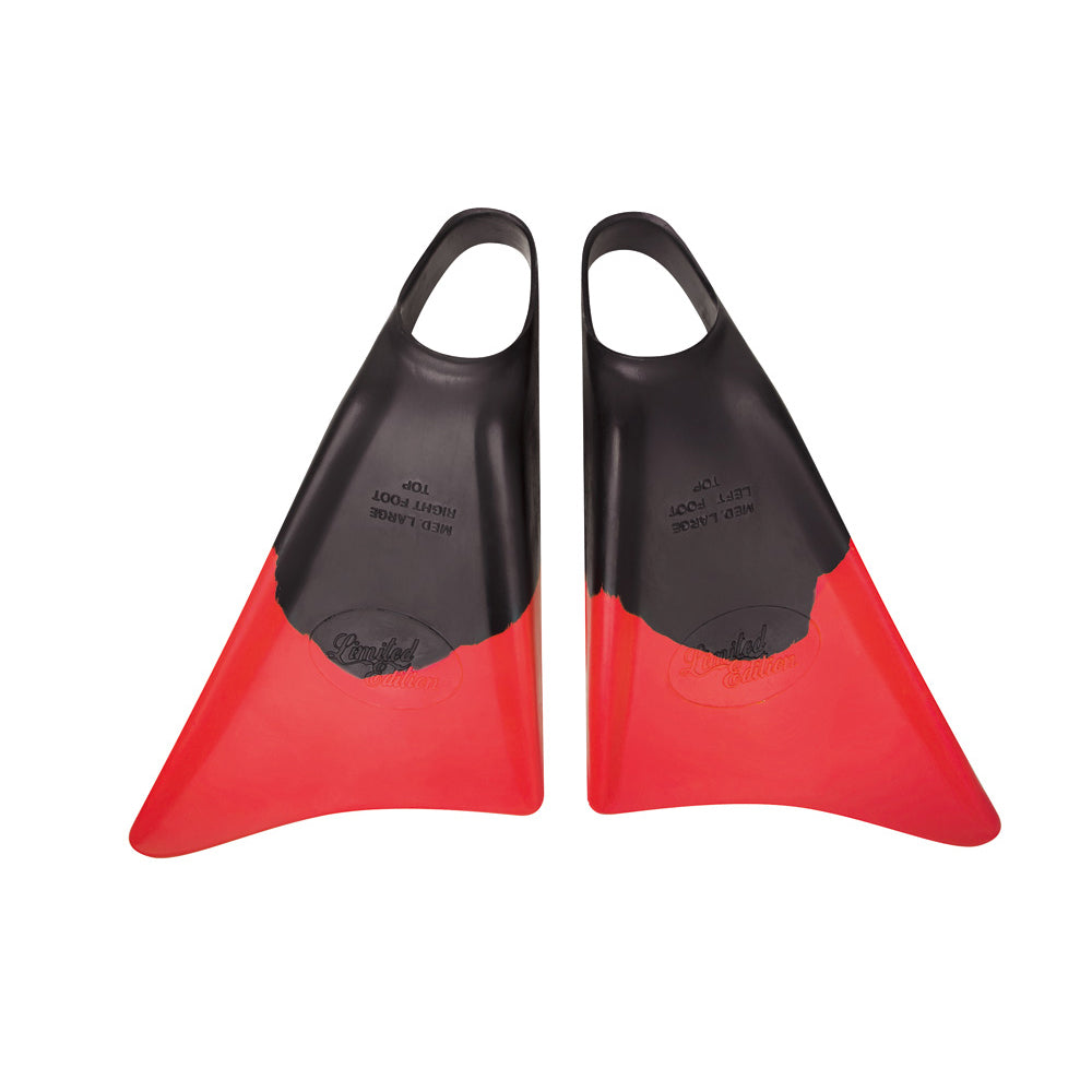 Lackey - Black / Red - Limited Edition Swim Fins