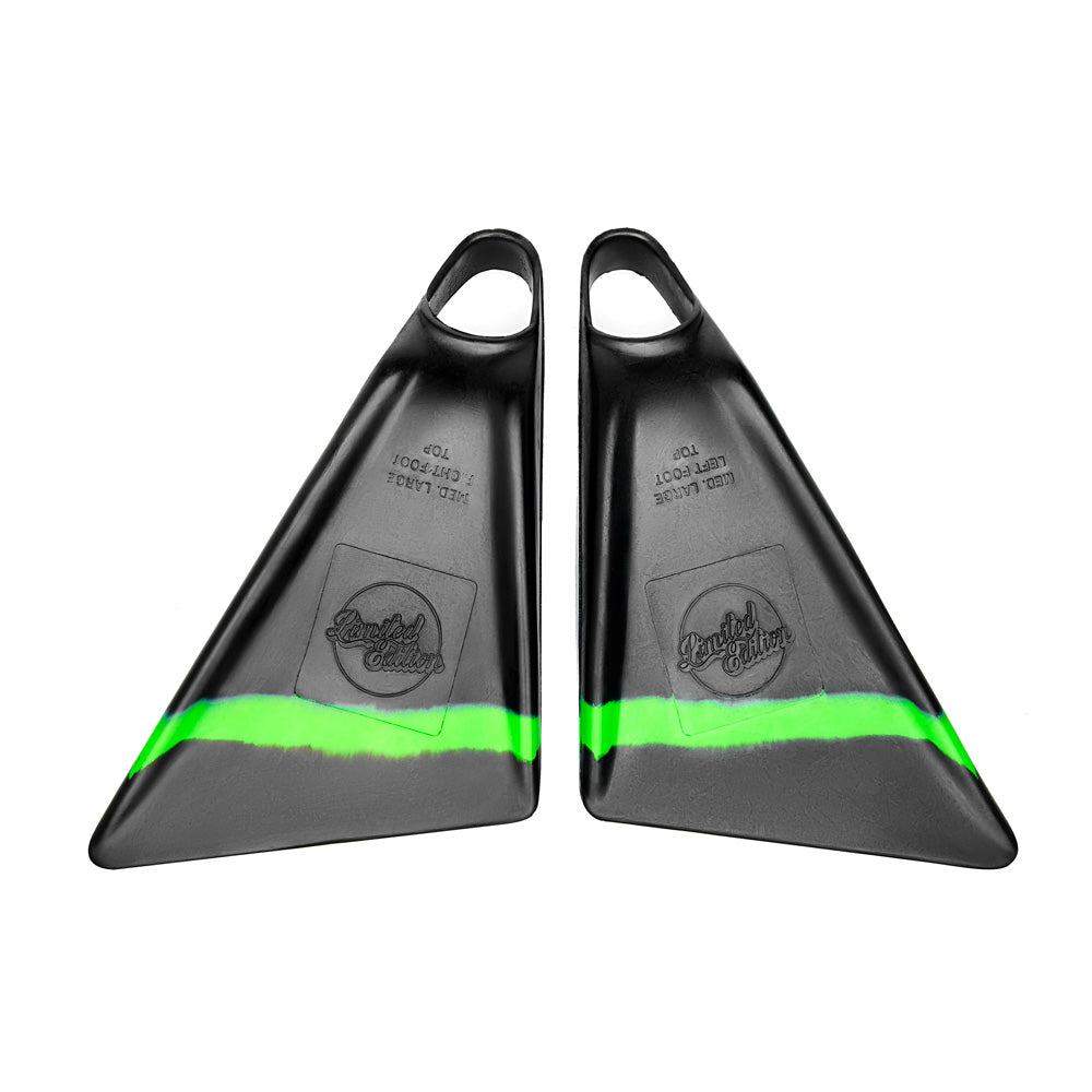 Lime Stripe - Sylock - Limited Edition Swim Fins