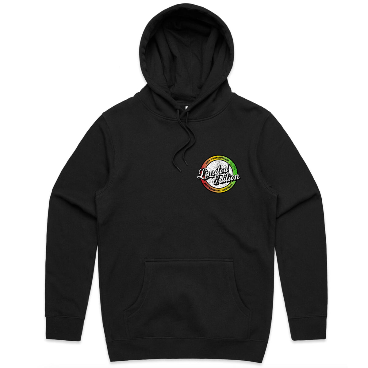 Limited Edition 'RASTA' Hooded Jumper - Black