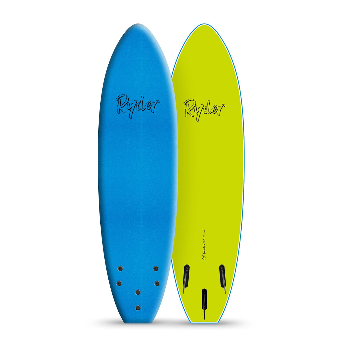 Ryder Apprentice | 6ft Soft Surfboard - Az Blue