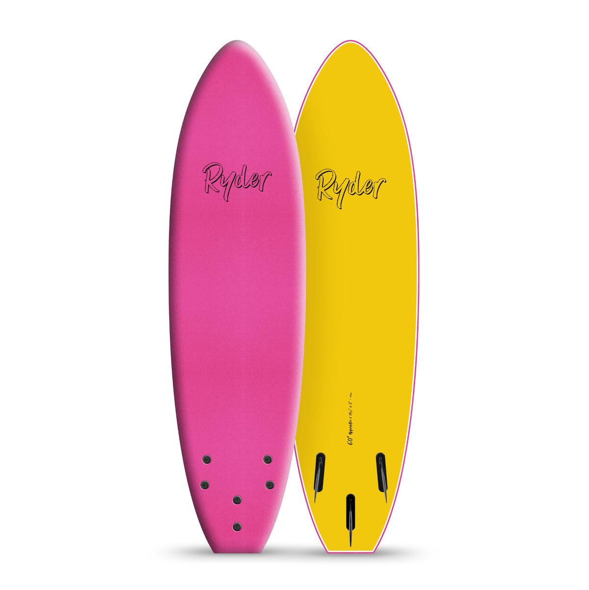 Ryder Apprentice | 6ft Soft Surfboard - Pink