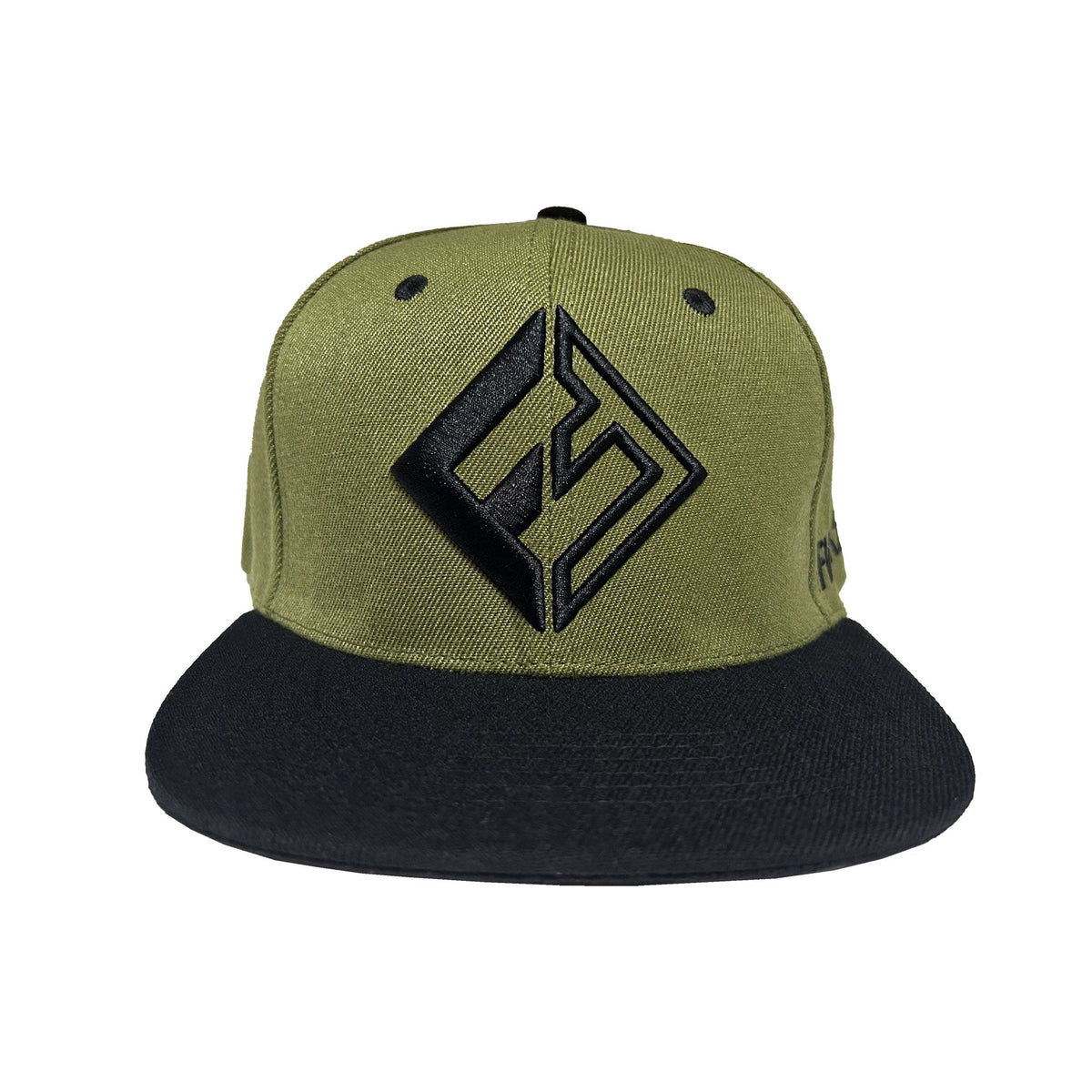 Funksen "Icon" Black Snapback Hat - Military / Black