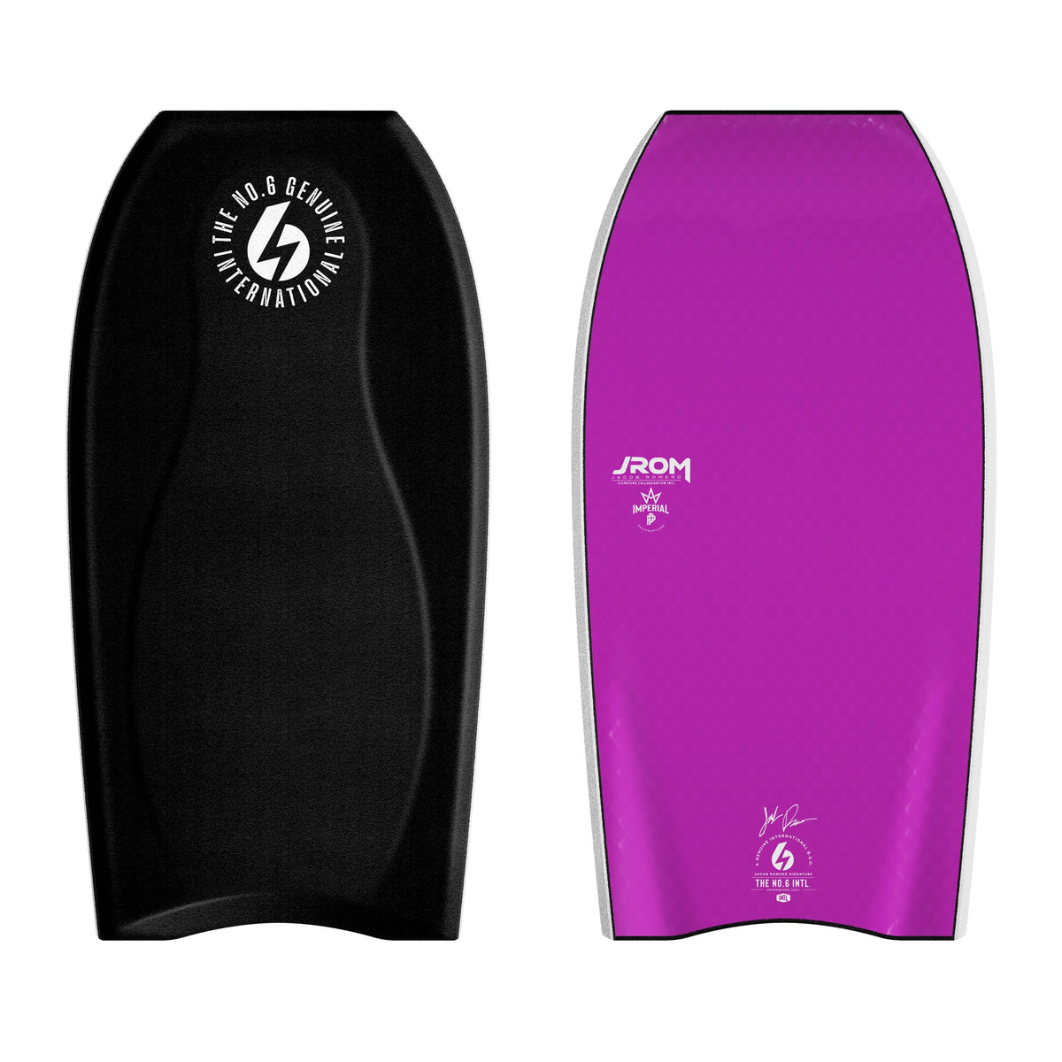 The No.6 - JACOB ROMERO CONTOUR PREMIUM PP Bodyboard