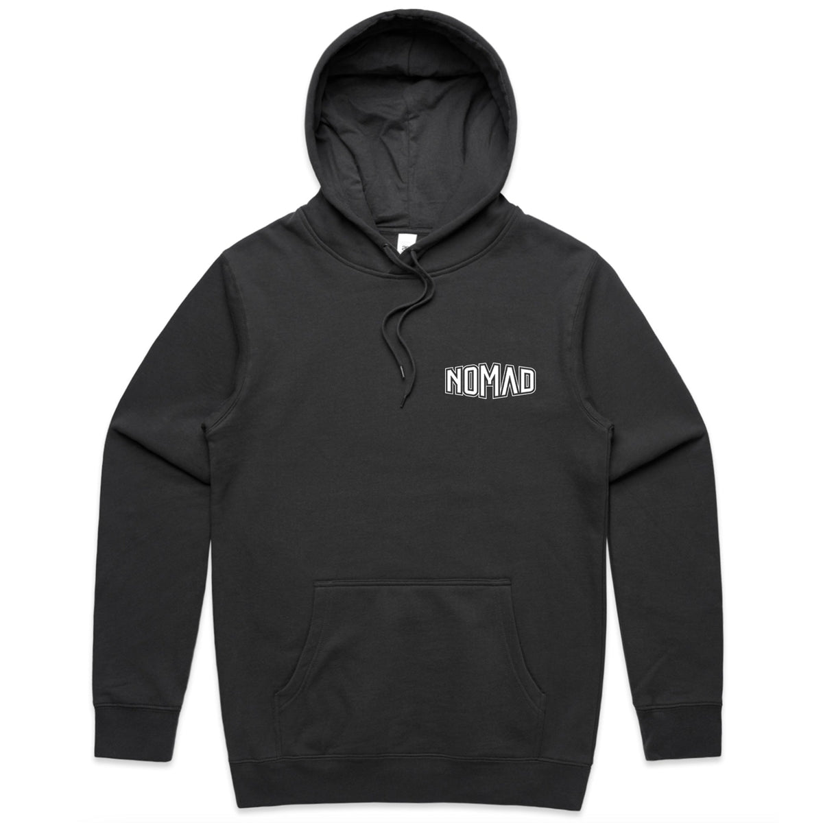 Nomad 'Lackey' Hooded Jumper - Coal