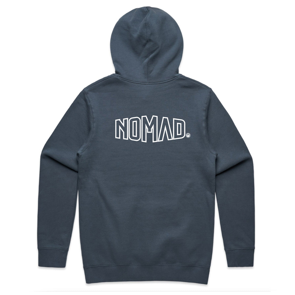 Nomad REPRESENT Hooded Jumper - Petrol Blue