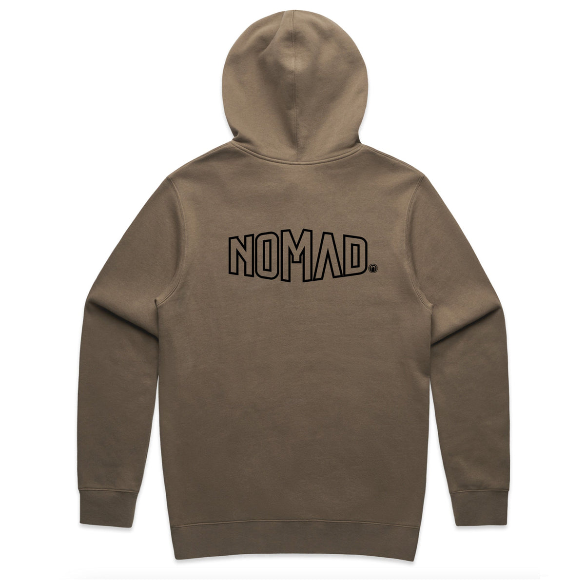 Nomad REPRESENT Hooded Jumper - Walnut