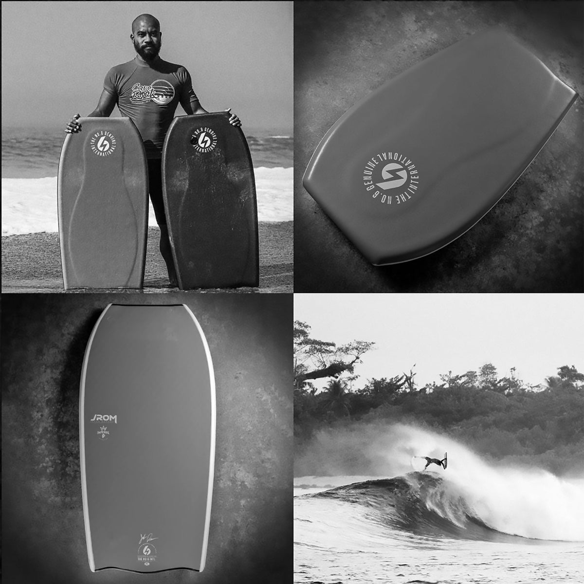 The No.6 - JACOB ROMERO CONTOUR PREMIUM PP Bodyboard