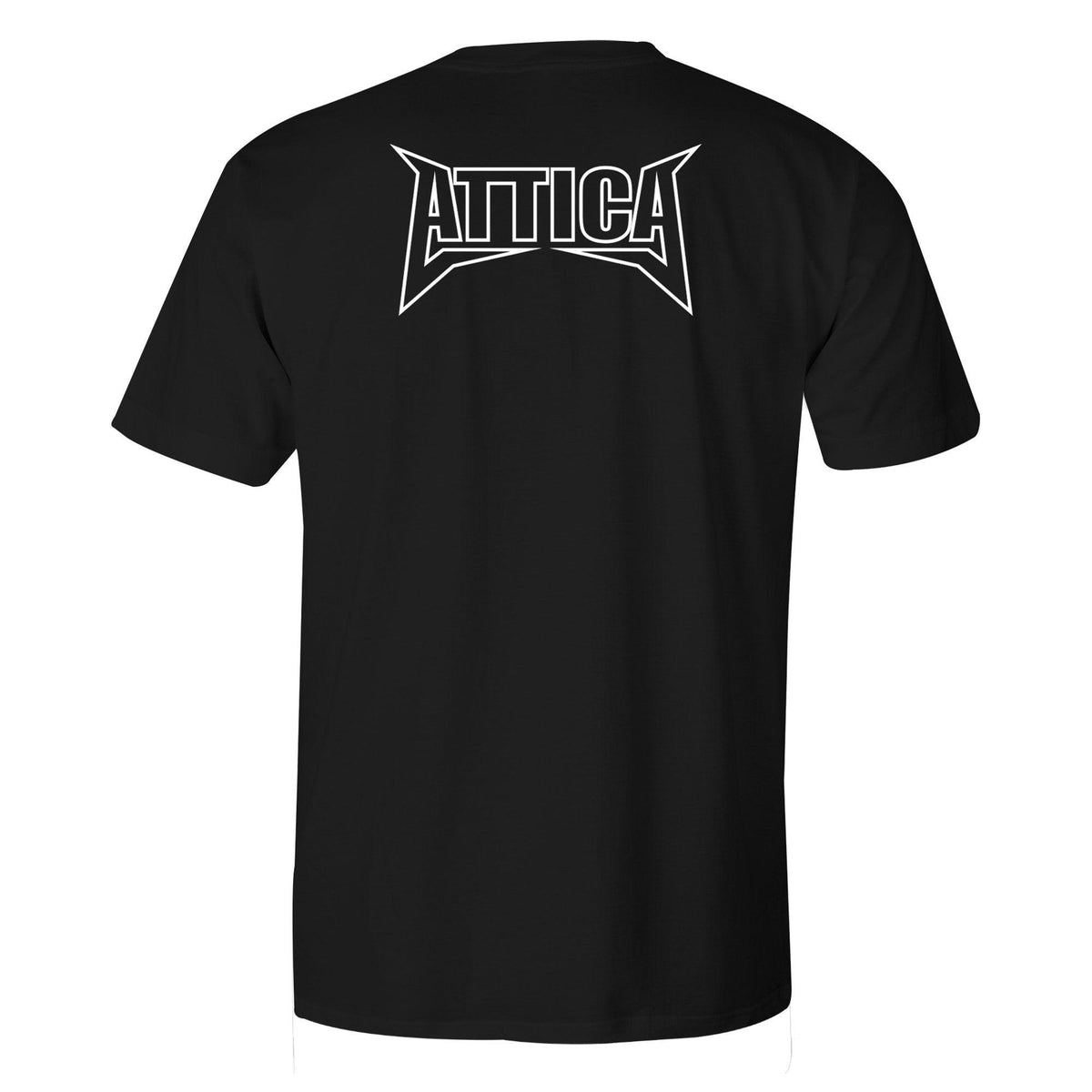 ATTICA 'Mental' T-Shirt - Black - Funkshen Bodyboards