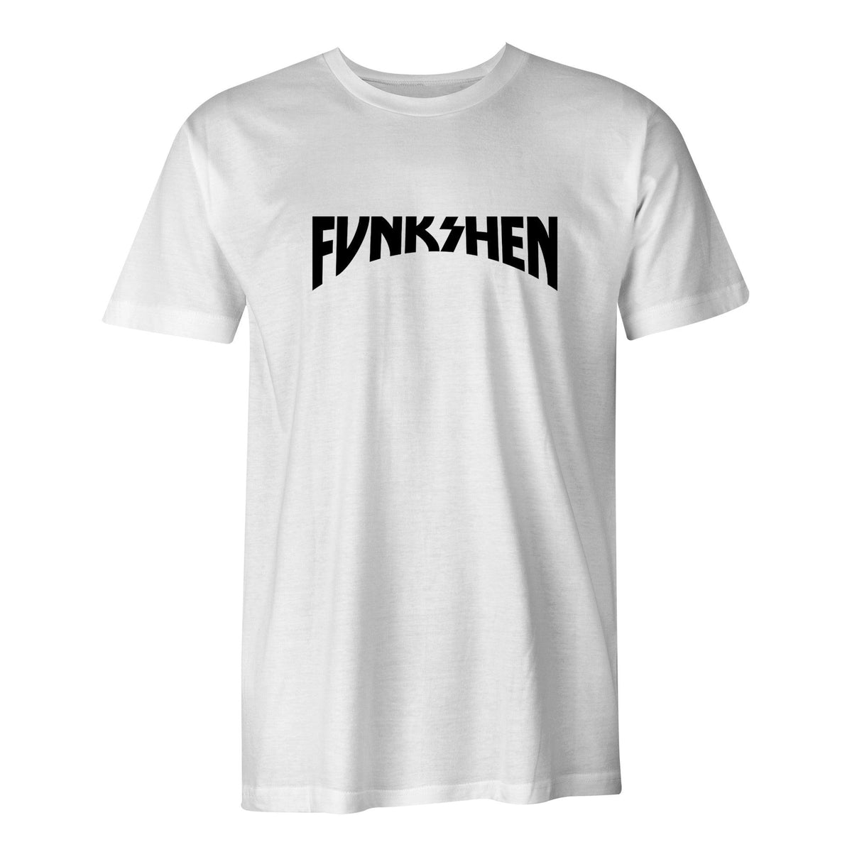 Funkshen Destroy T-Shirt - White - Funkshen Bodyboards